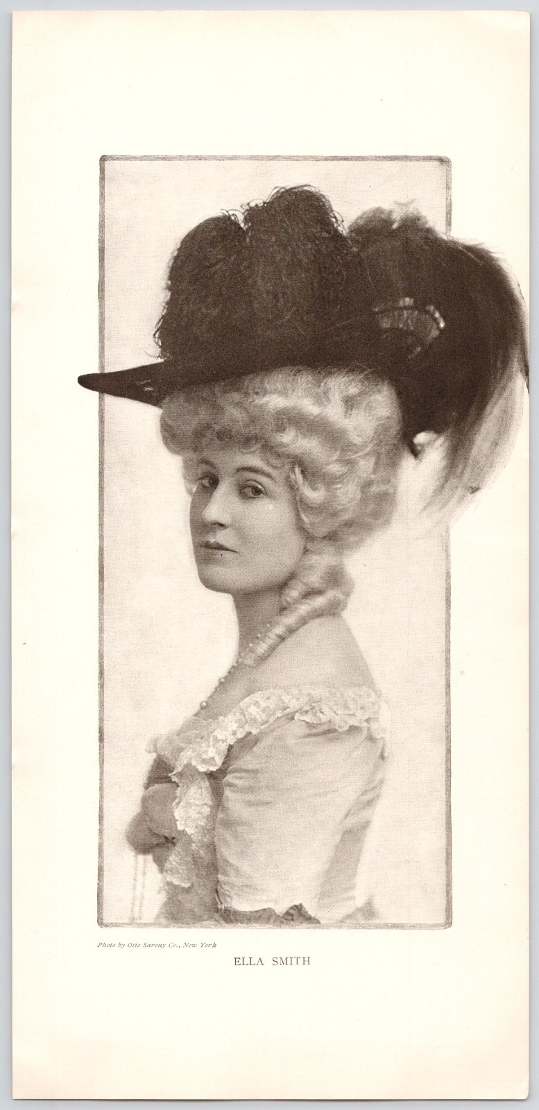 1905 Virginia Harned American Stage Actress McIntosh Burr Print