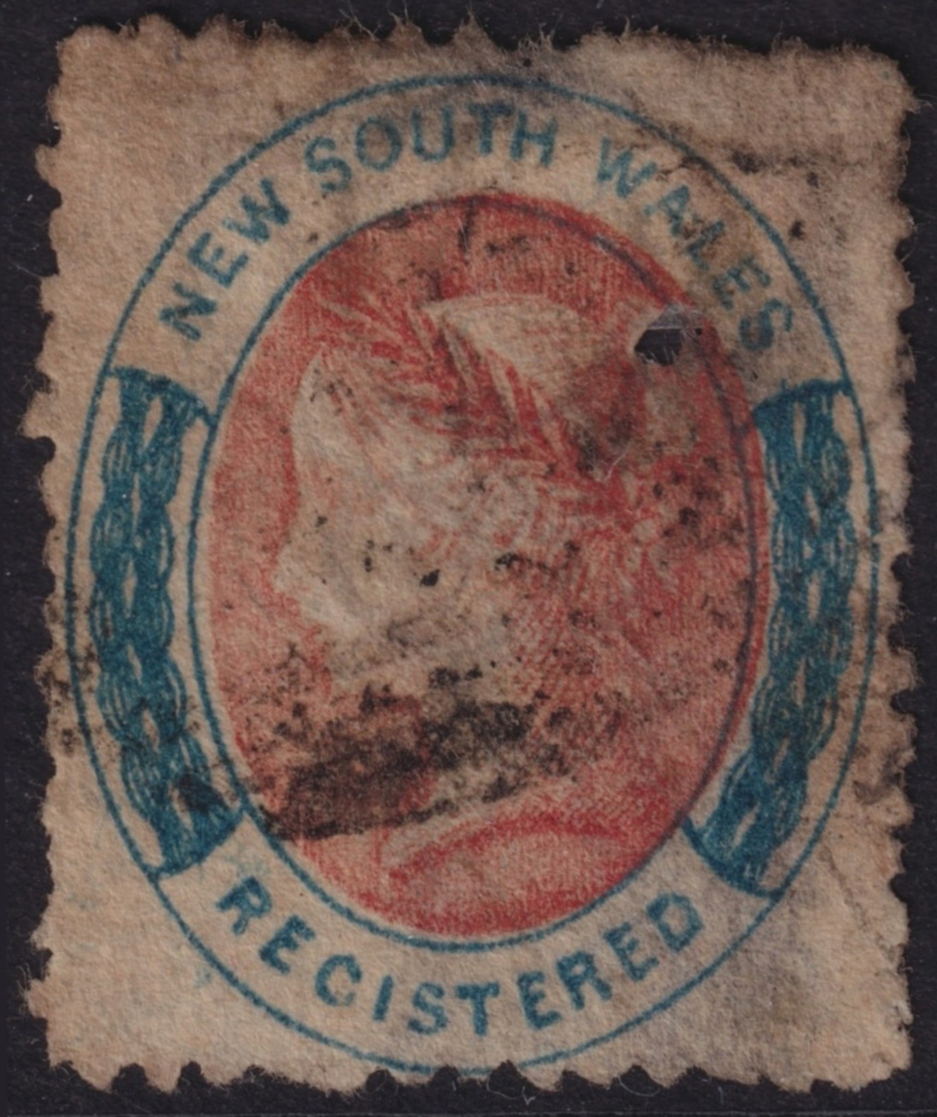 NEW SOUTH WALES, 1860- SG# ? - USED - FAULTS