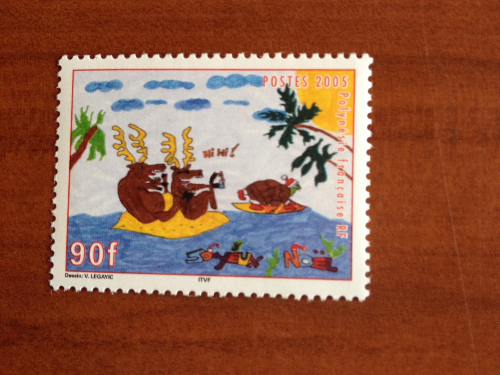 POLYNESIA No 760 ** MNH Christmas YEAR 2005