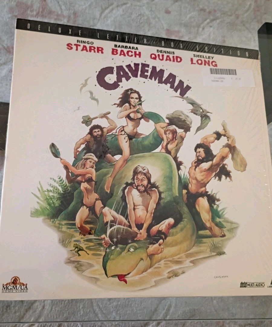 Caveman. LaserDisc 