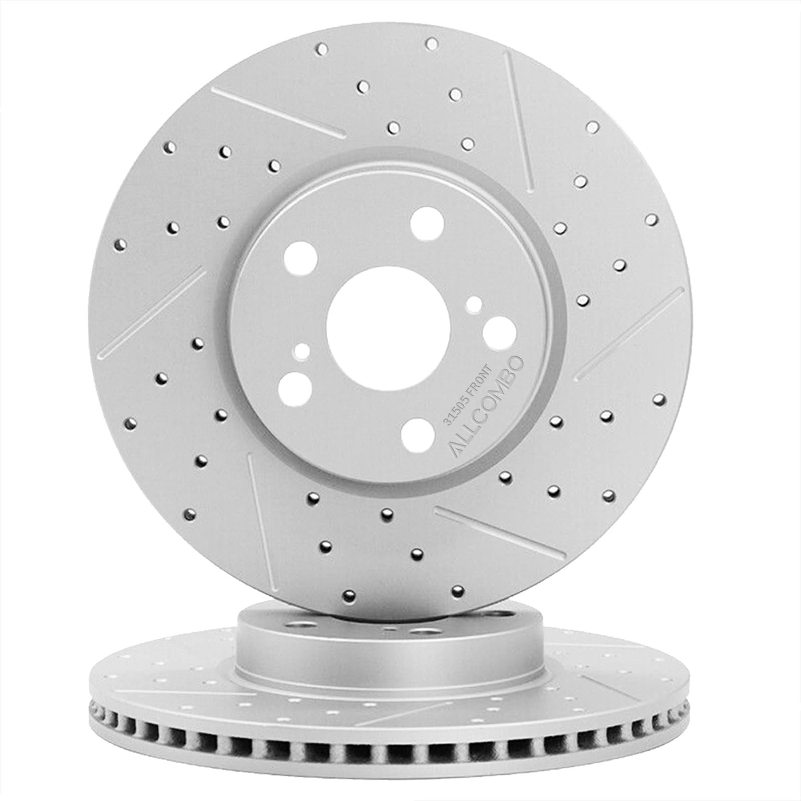 10.83" Front Brake Rotors for 2009-19 Toyota Corolla,2009-2014 Toyota Matrix