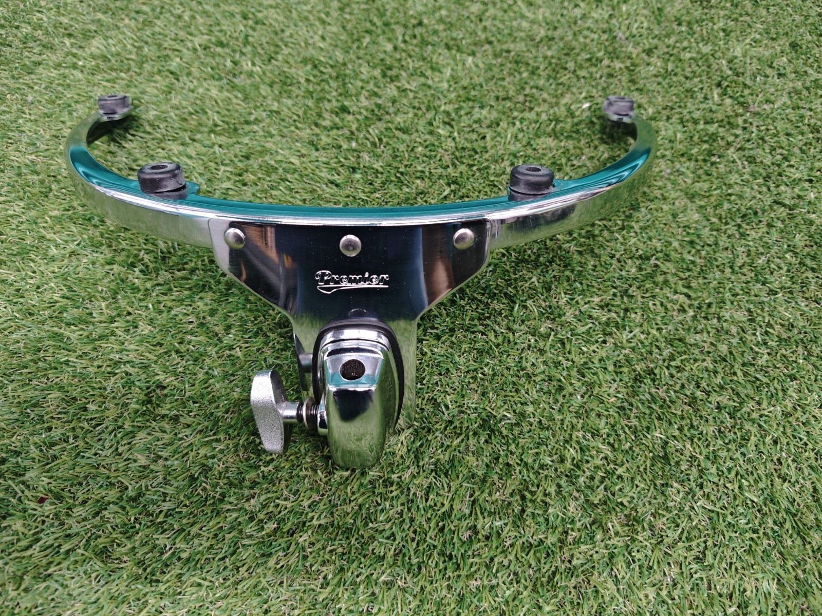 ⚡ Premier Chrome 13" 6-Lug RIMS Suspension Rack Tom Mount Bracket⚡