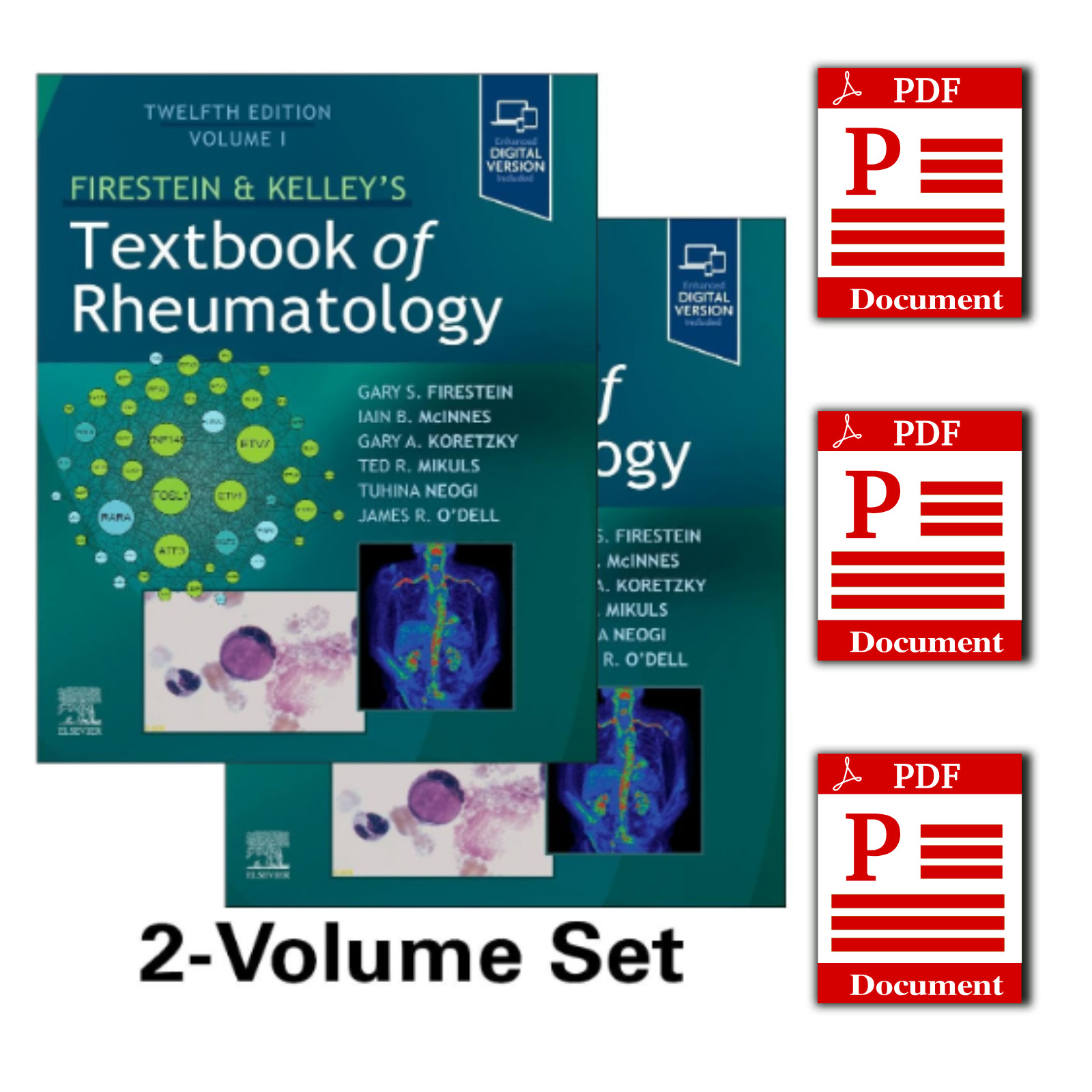 Firestein & Kelley’s Textbook of Rheumatology, 2-Volume Set 12th Edition