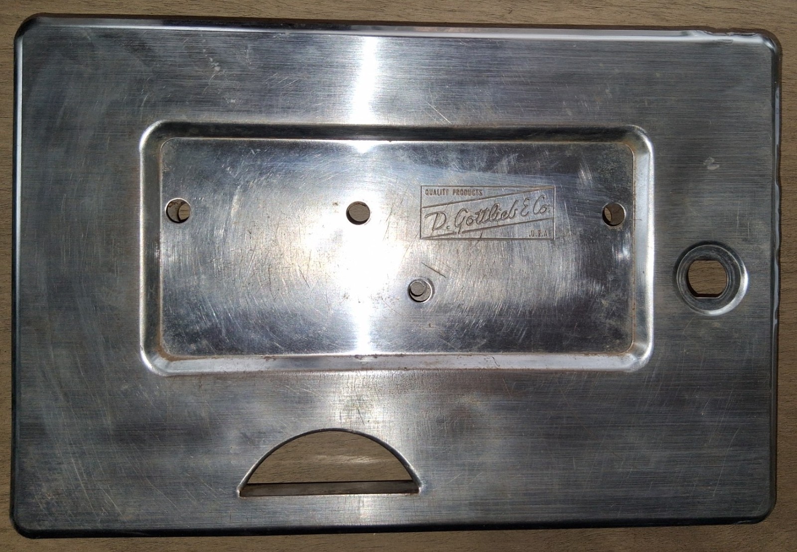 Gottlieb pinball front door