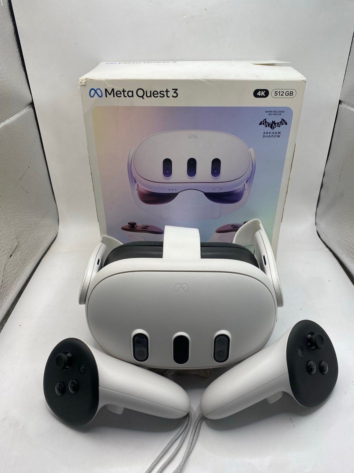 Meta Quest 3 512GB 4K Standalone All-in-One VR Headset GREAT CONDITION in box
