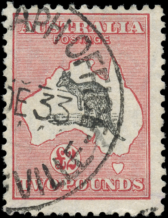 Australia Stamp Scott #102 Watermark 203 Used F+