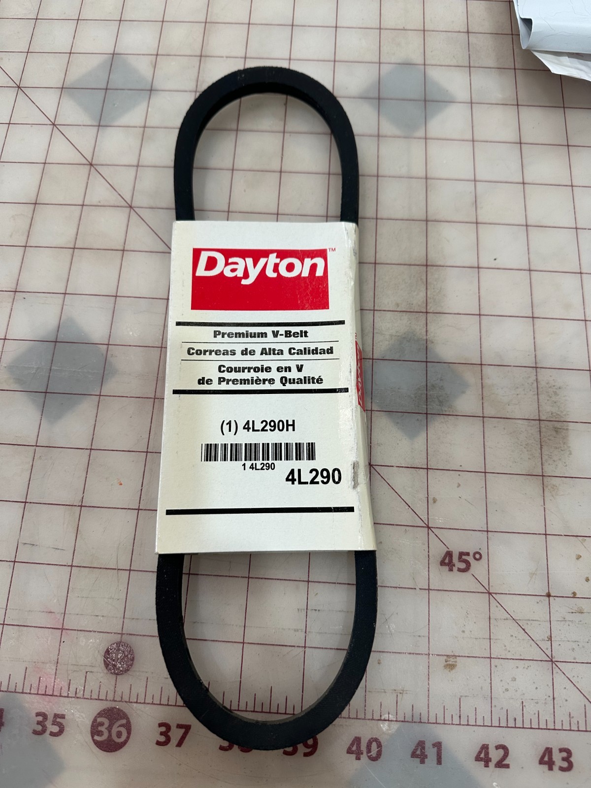 Dayton Premium V-Belt 4L290 - NOS