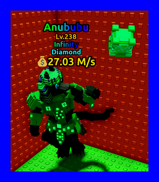 Diamond Anububu (Lvl 200+) - Escape Tsunami For Brainrots