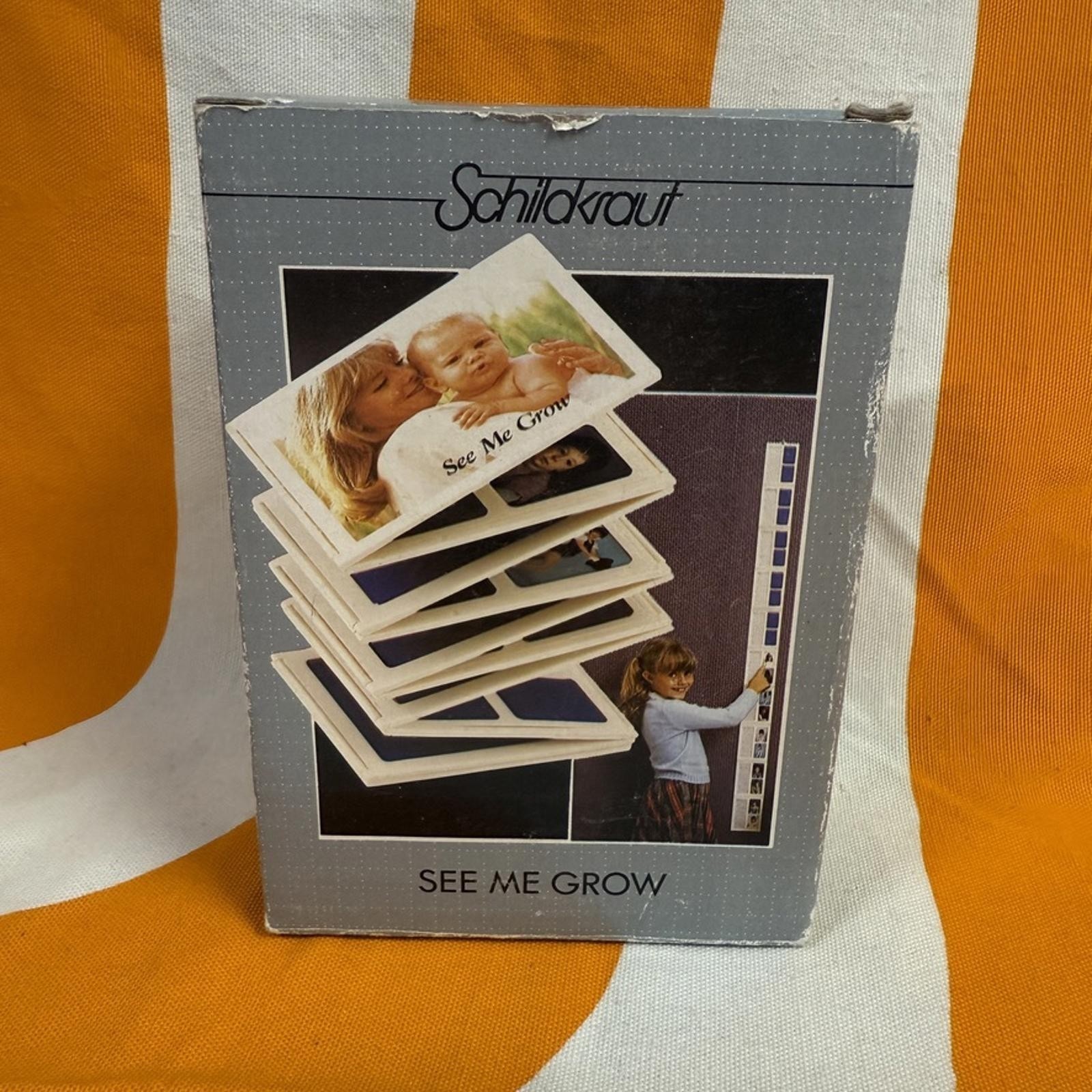 Vintage Schildkraut See Me Grow Child Growth Chart & Photo Album