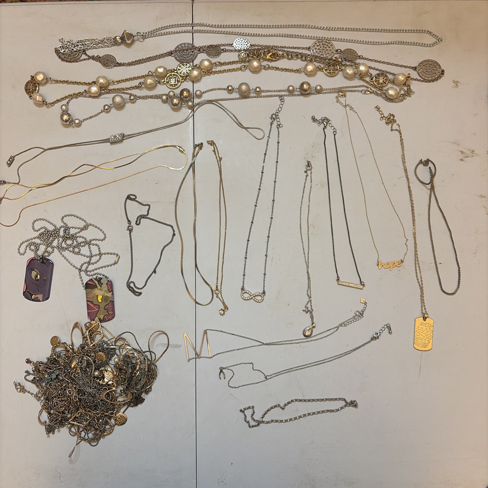 Lot Of Various Necklaces,  Pre-owned, costume jewelry