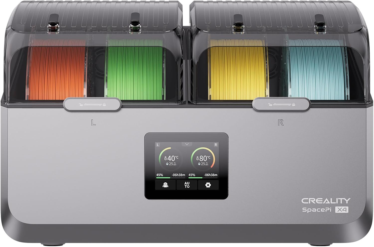 Creality Space Pi X4 Filament Dryer Box, New Upgrade 4-Spool 3D Printer Filament