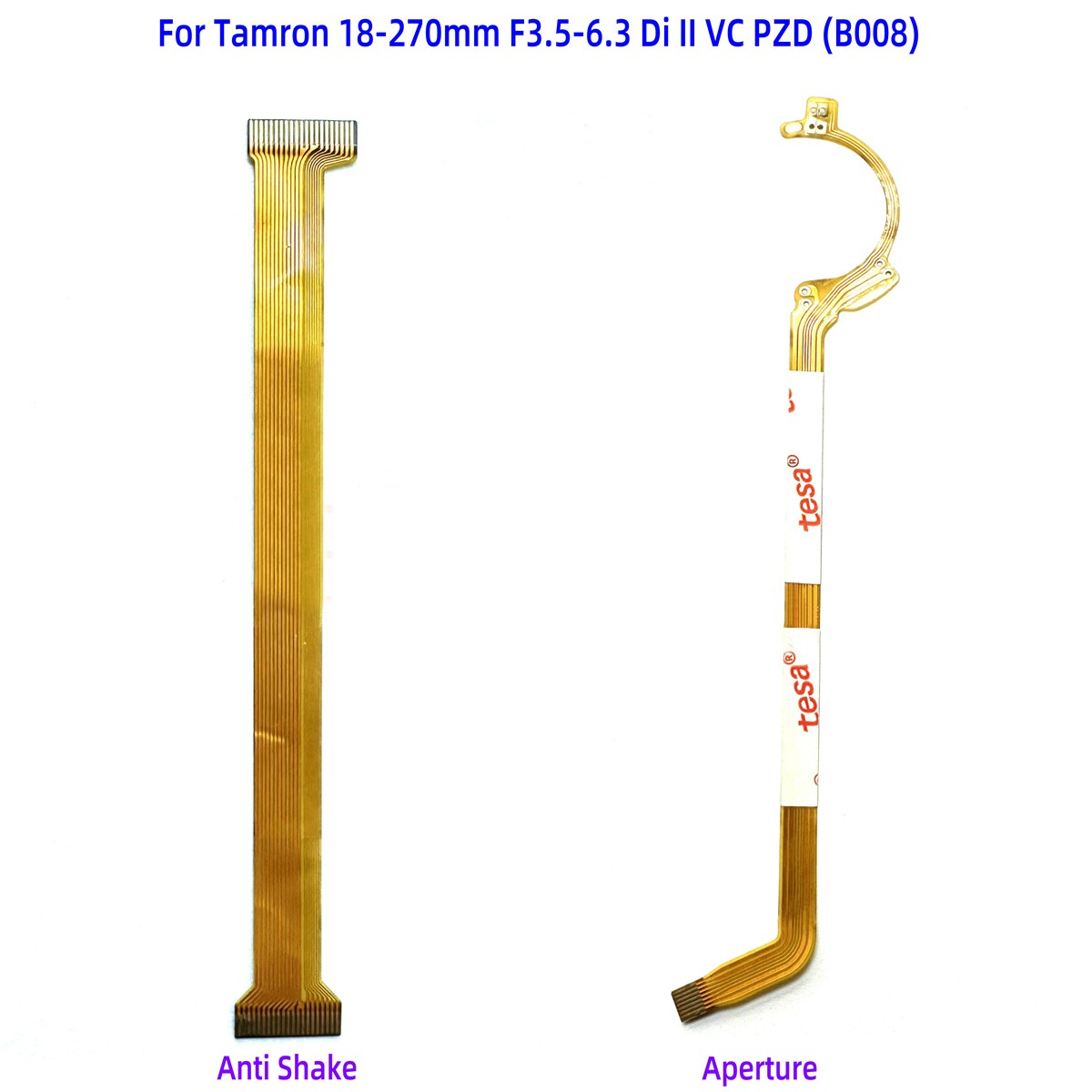 Camera Lens Aperture Anti Shake Flex Cable FPC for Tamron 18-270mm F3.5-6.3 B008