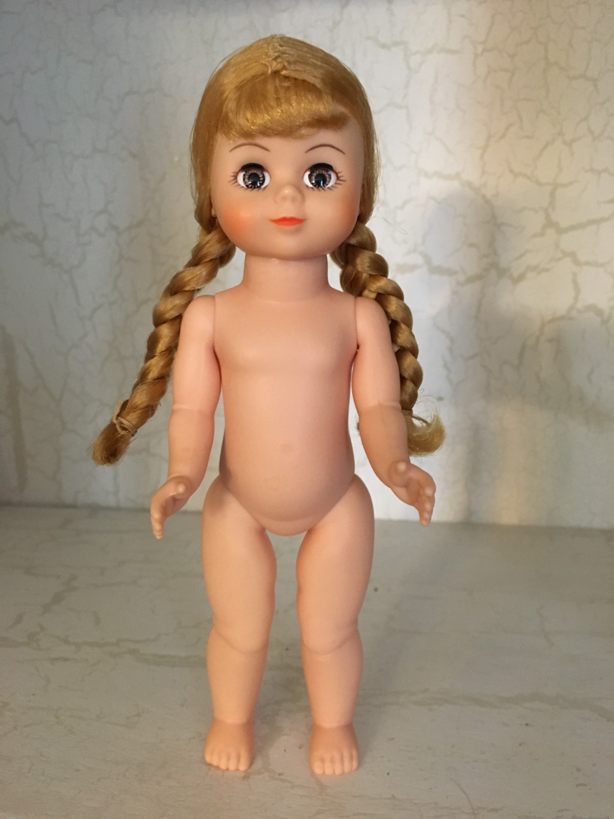 Adorable Maggie face Nude 8" Madame Alexander doll #1