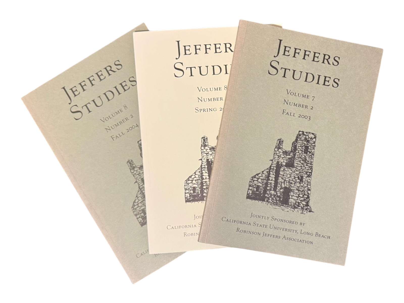 Robinson Jeffers / Jeffers Studies Vol 7 No 2 and Vol 8 No 1-2 1st Edition 2004
