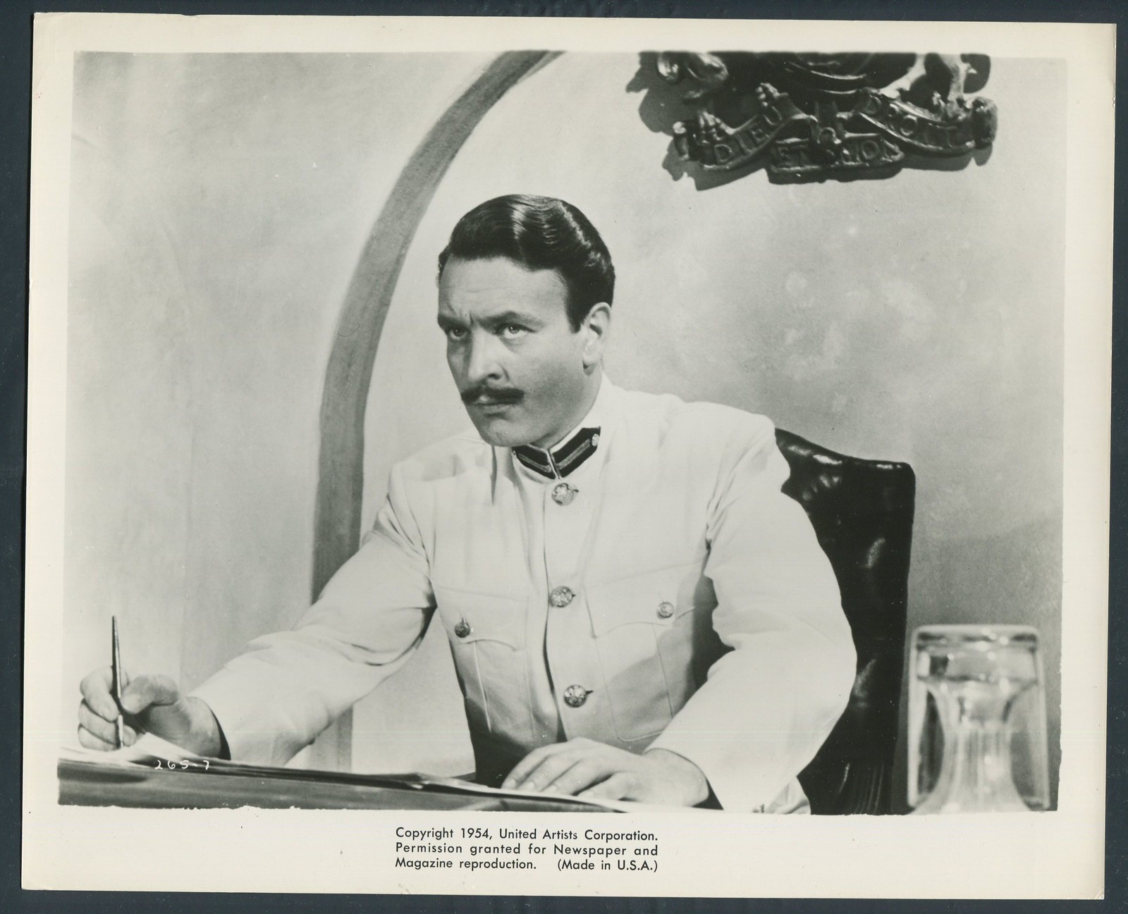 DONALD SINDEN in The Beachcomber '54 UNIFORM