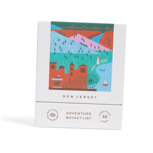  New Jersey Adventure Bucket List: 50 Scratch-Off Cards for Outdoor 