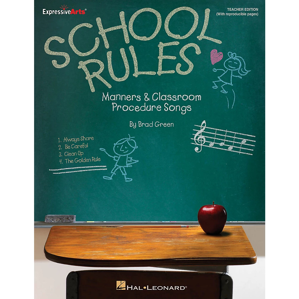 School Rules (Manners and Classroom Procedure Songs) TEACHER ED by Brad Green