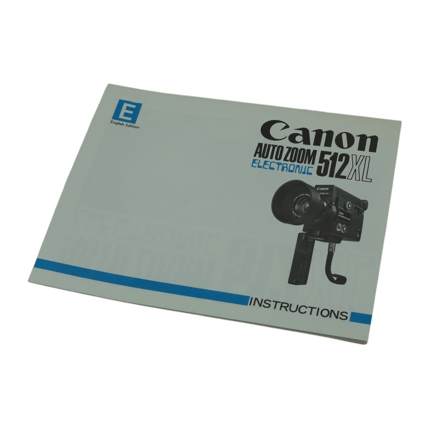 Canon auto zoom electronic 512xl bedienungsanleitung Instructions for Use