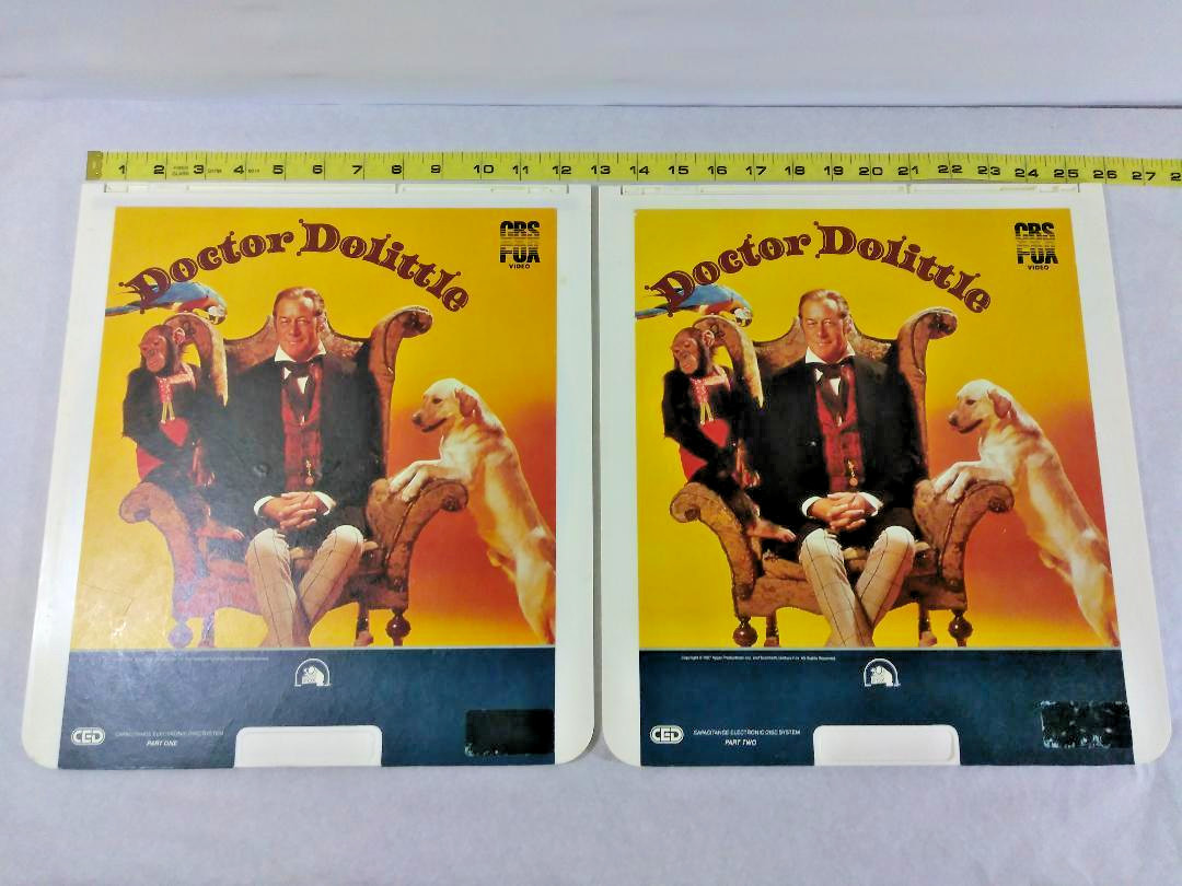 RCA Selectavision CED ~~ Walt Disney's Doctor Dolittle