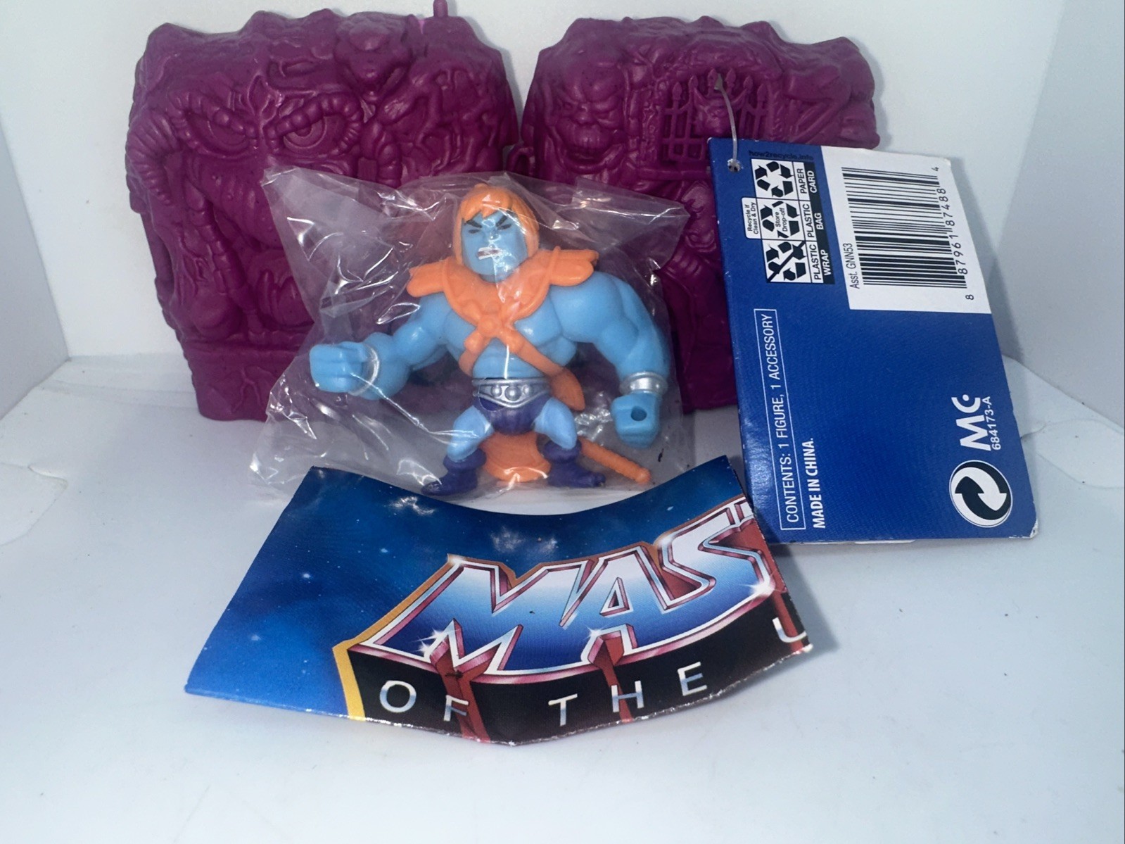 He-Man Masters of the Universe MOTU Eternia Minis FAKER Wave 2 A Sealed Contents