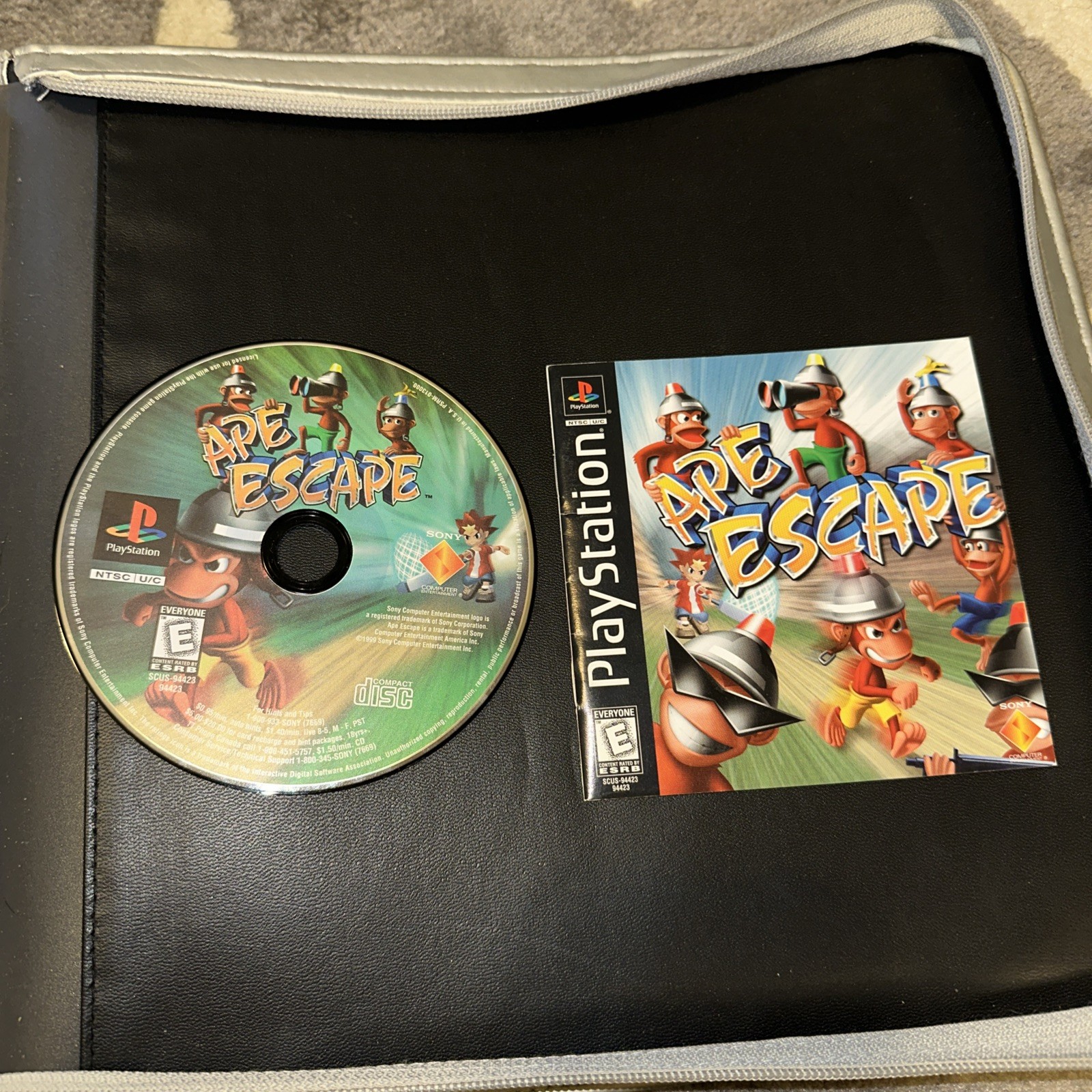 Ape Escape Sony PlayStation 1 1999 with Manual Tested Working