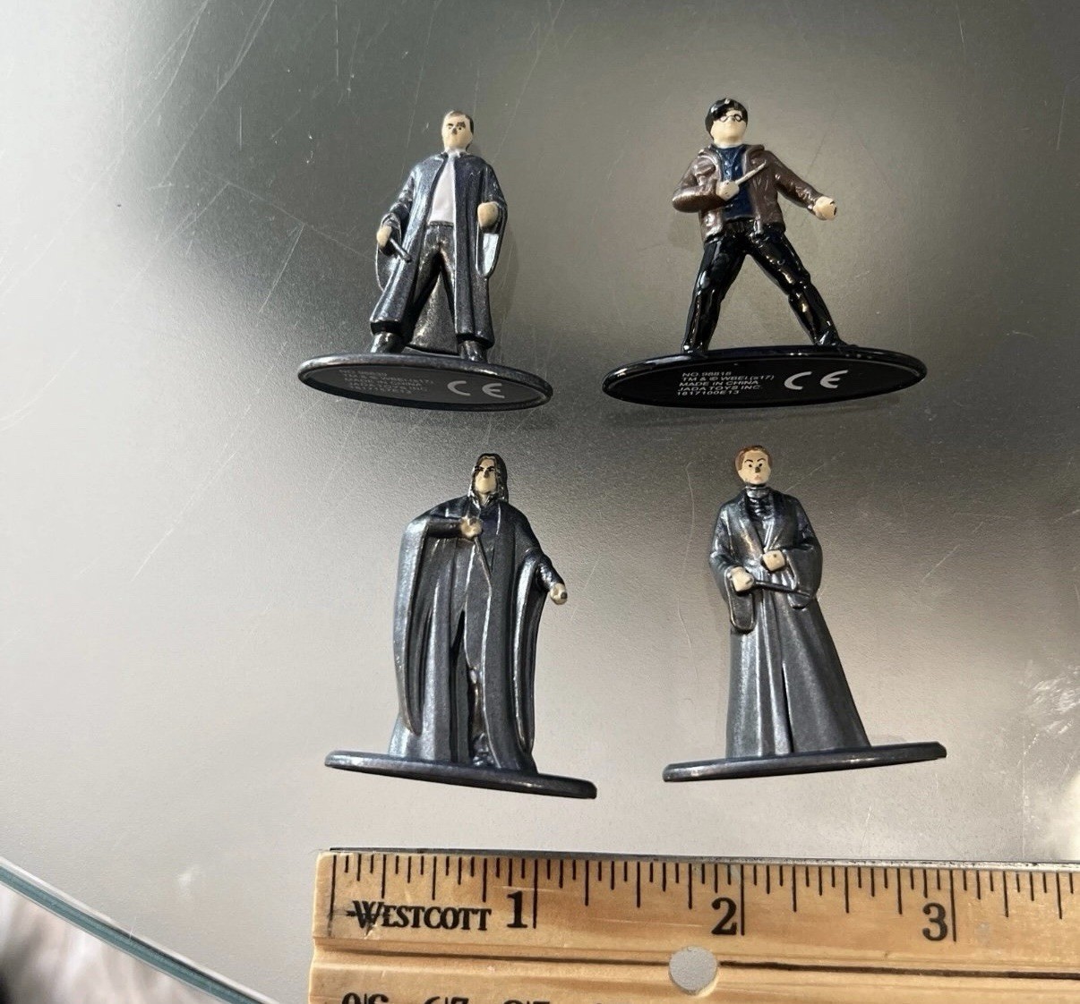 HARRY POTTER NANO METAL FIG LOT Of 4