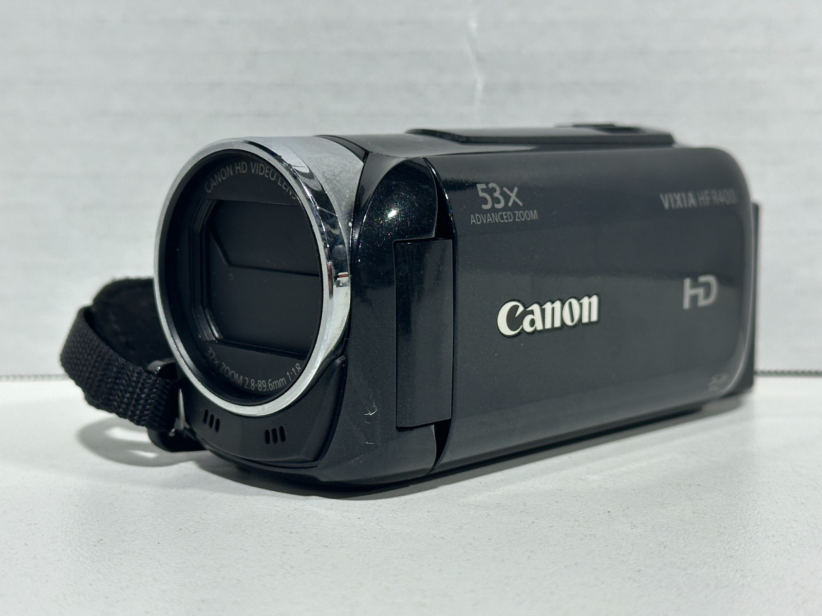 Canon Vixia HF R400 HD CMOS 32x Optical Zoom Black Compact Digital Camcorder