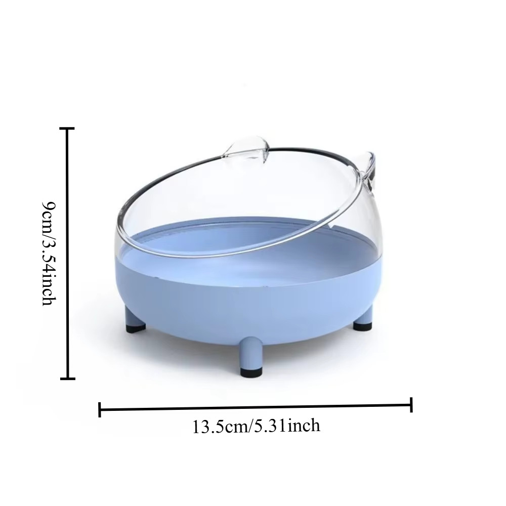 1Pcs Sandbath Box Hamster Cage Toilet Small Animal Mouse Rabbit Pet Bathhouse Ba