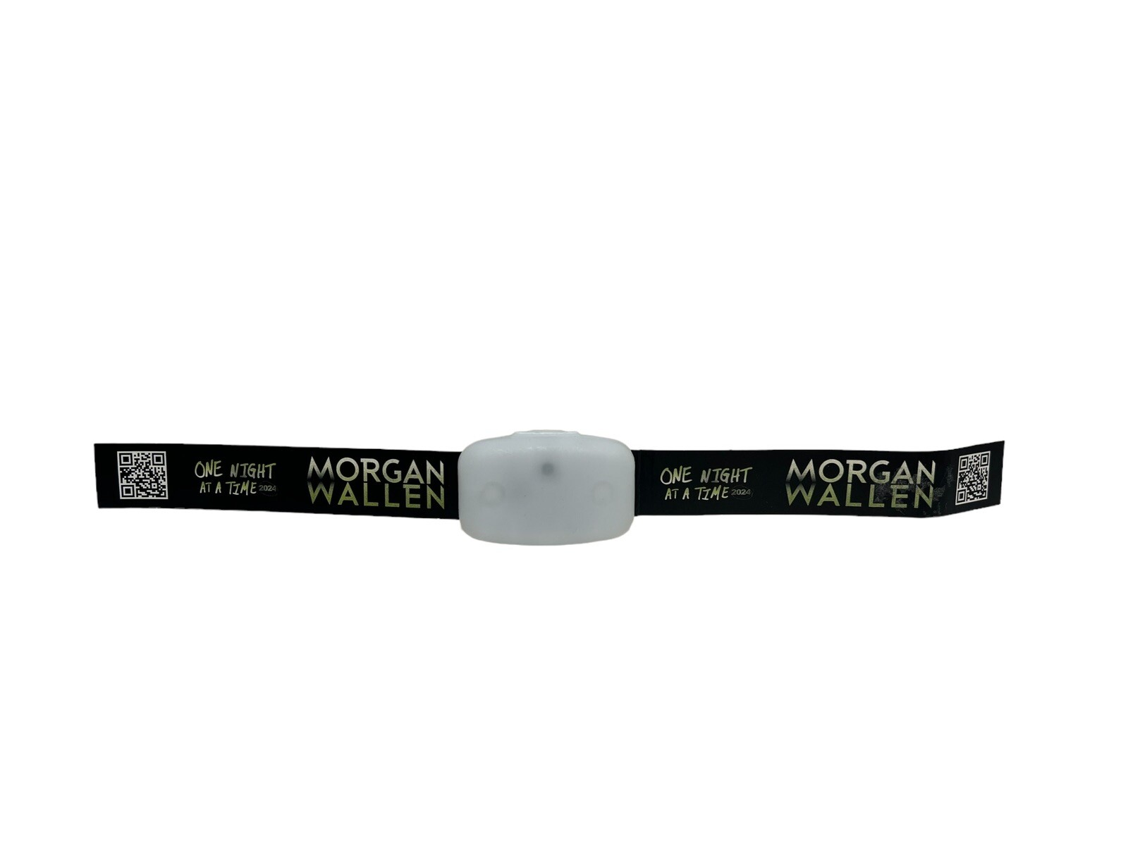 Morgan Wallen One Night at a Time Concert Wristband Night One Used 2024 Tour