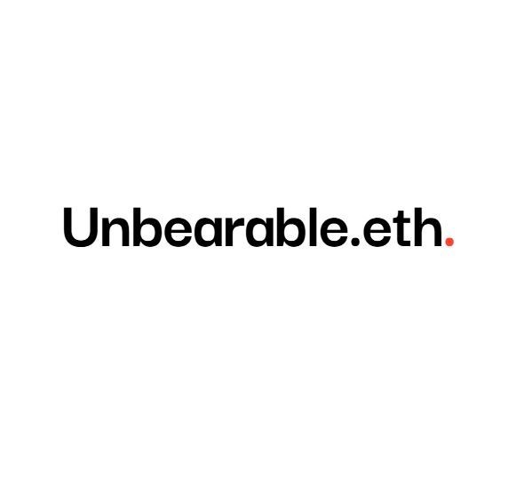 Unbearable.eth Etherium Domain Name on OpenSea