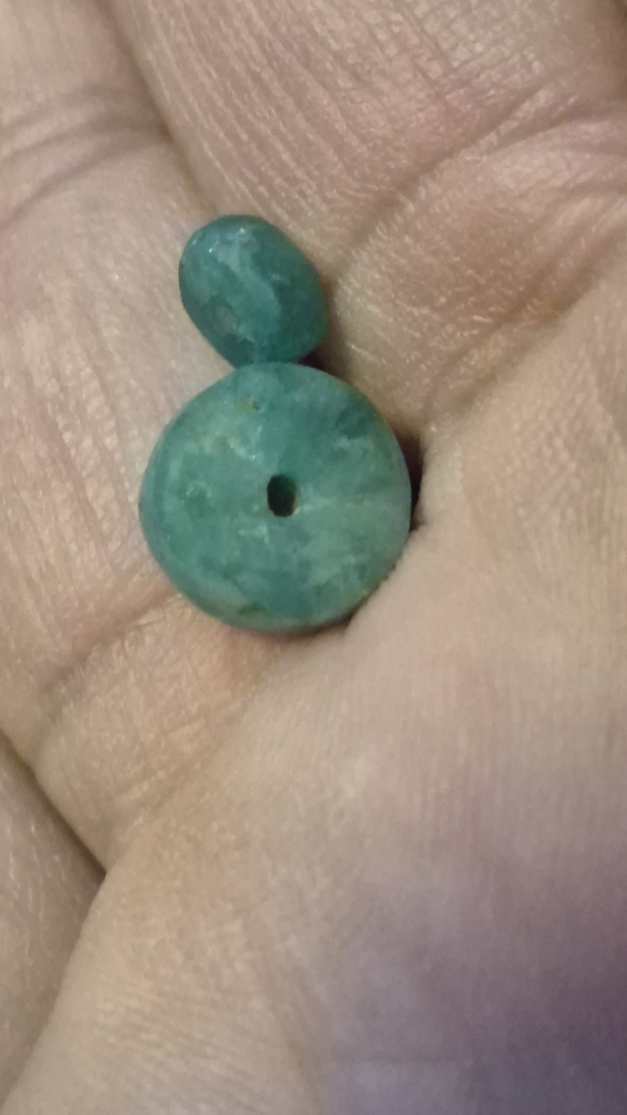 Pre Columbian Emerald Beads
