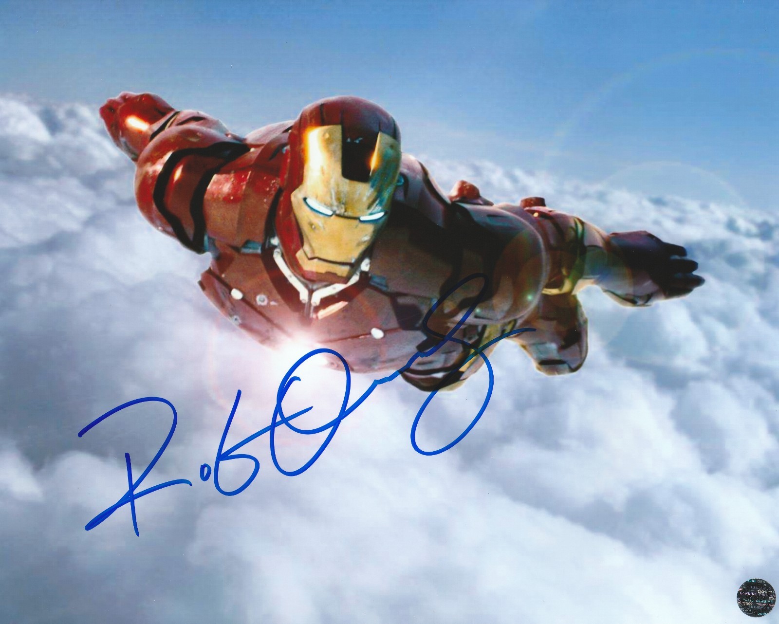 Robert Downey Jr. Autographed Signed Iron Man 8x10 Photo with COA/Hologram