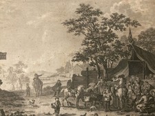 Beautiful Engraving The Bellboy Taking Forces Xixth Horse Prussia Peeter Toe Art