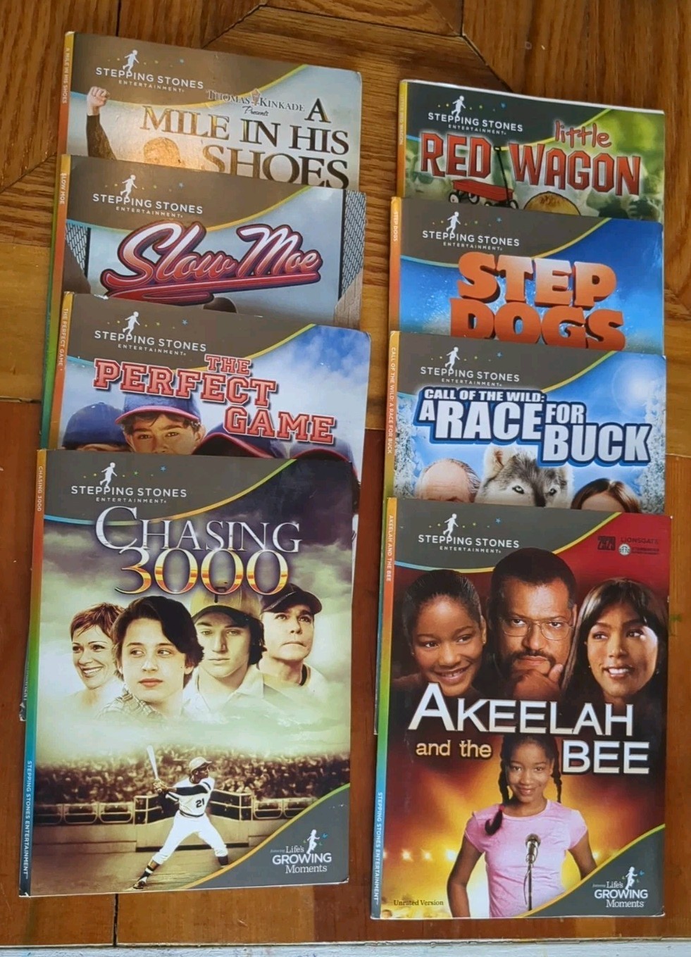 Stepping Stones DVDs Lot Of 7 Titles Family Entertainment Inspirational 