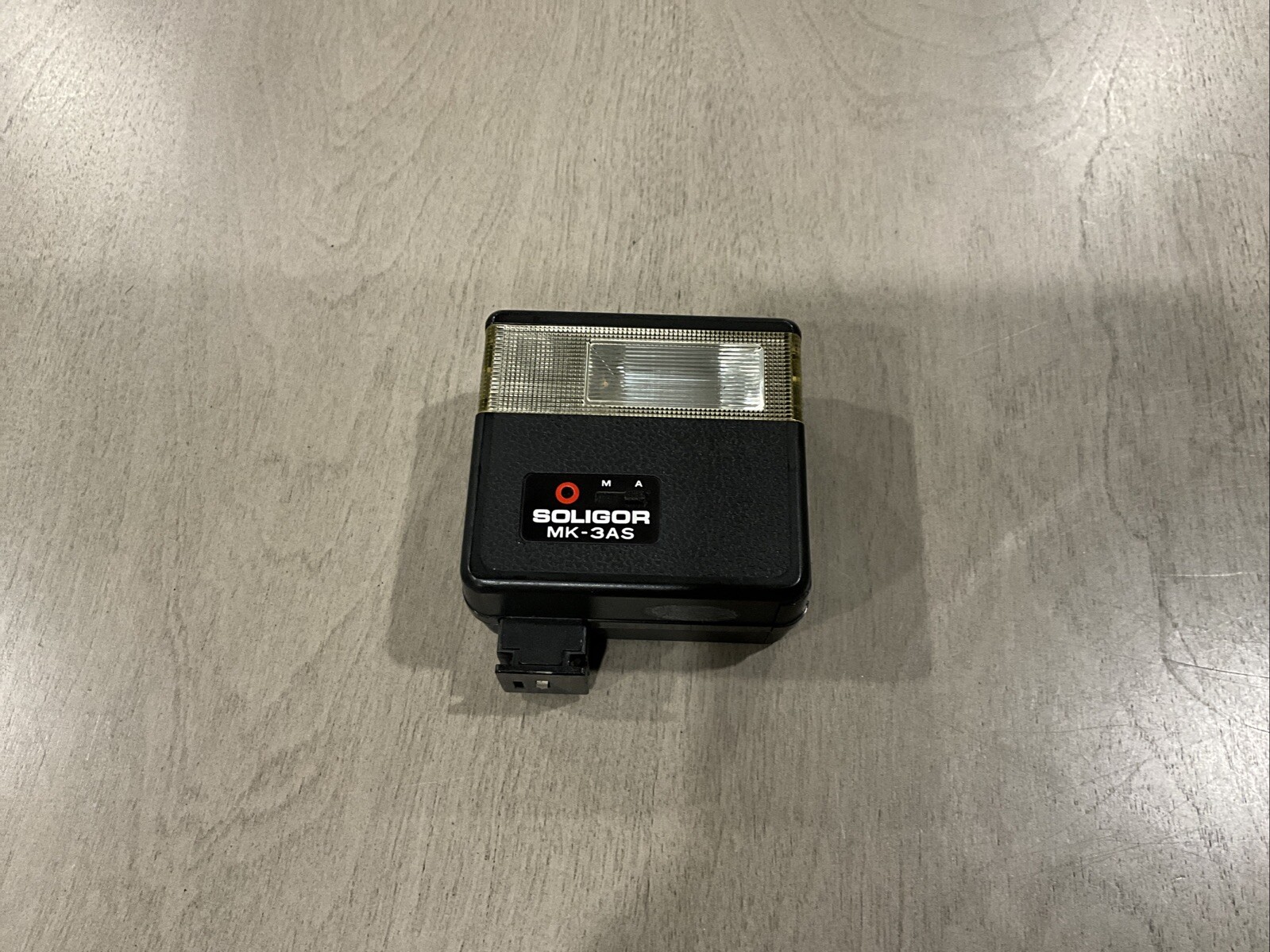 Soligor MK-3 AS MK3AS Compact Automatic Electronic Flash. Not Tested