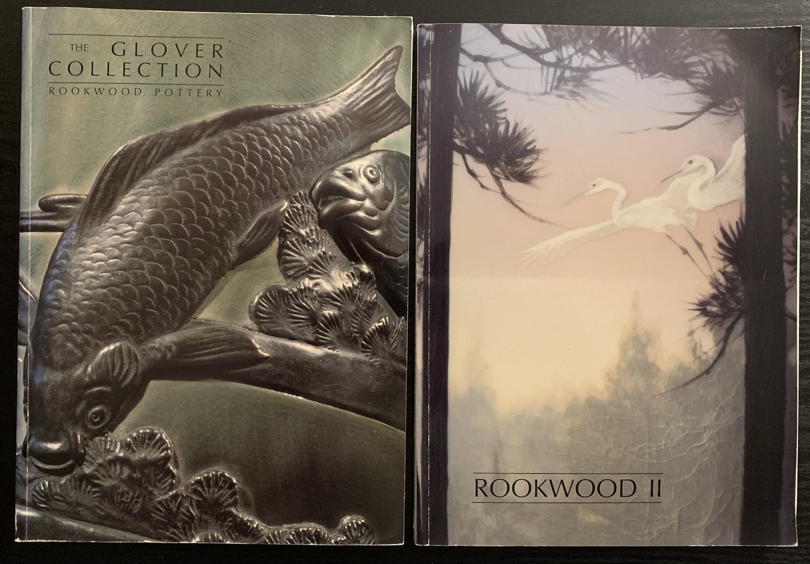 Rookwood Pottery - Cincinnati Art Galleries 2 Book Lot Auction Catalogs