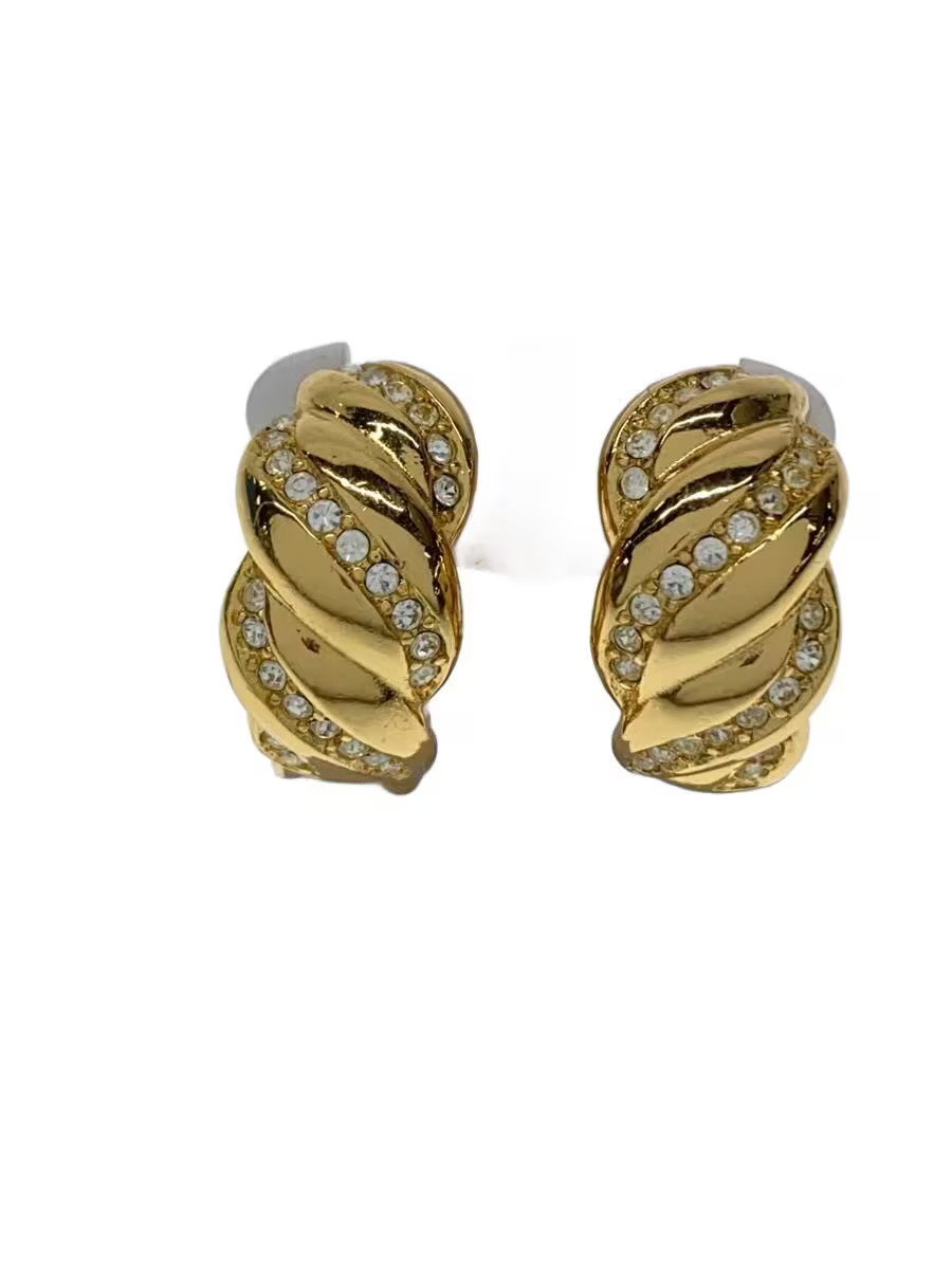 Christian Dior Earrings Gld Ladies M1o28