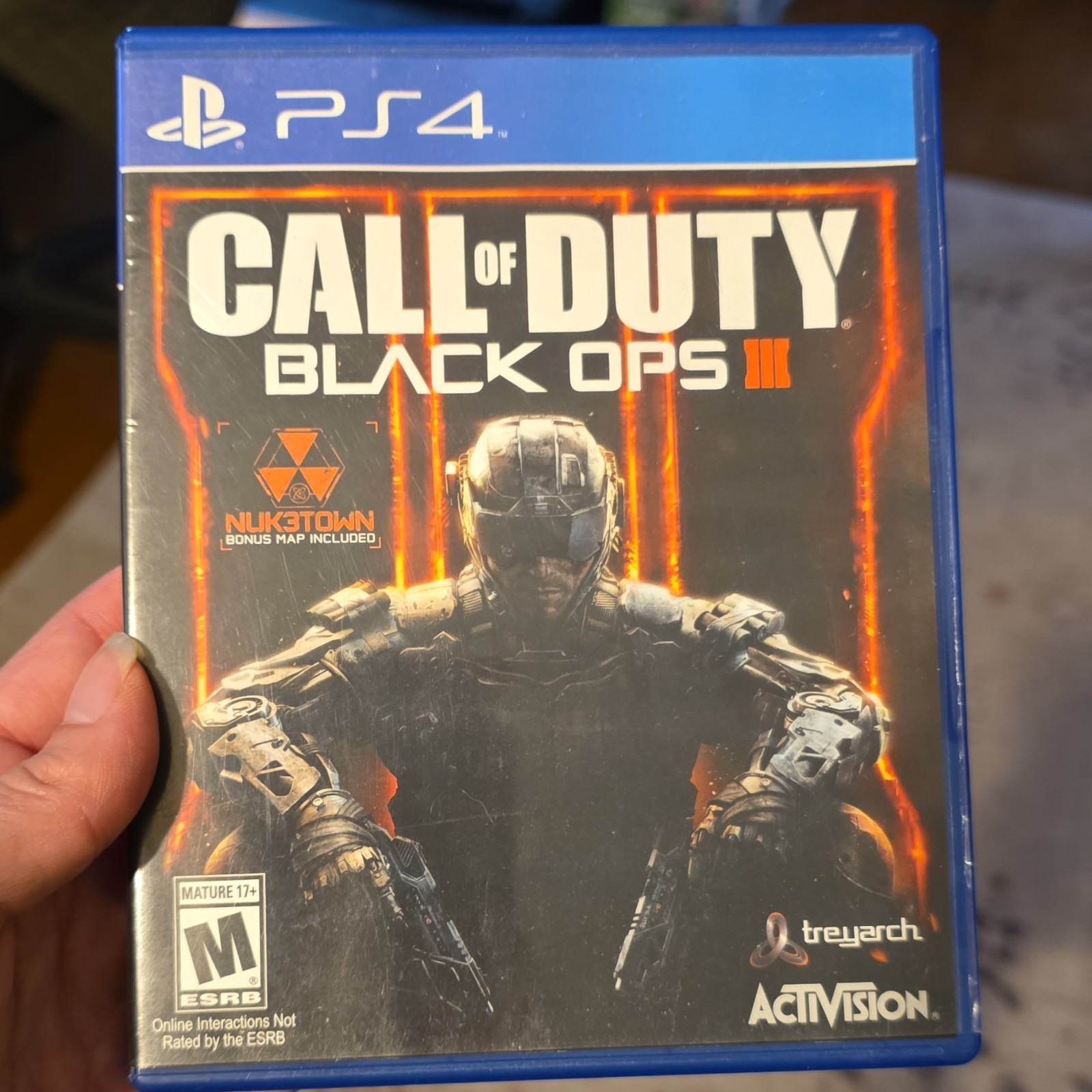 Call of Duty: Black Ops III PS4 2015 Activision Multiplayer Zombies Bonus Map