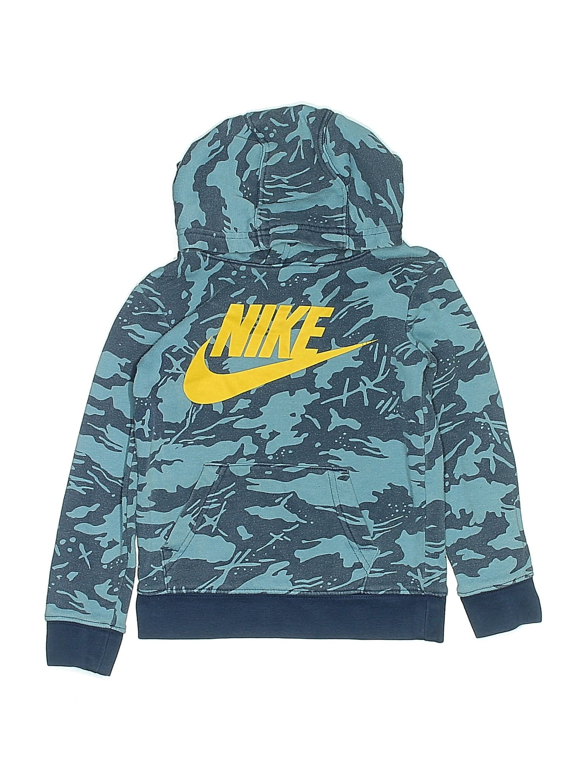 Nike Girls Blue Pullover Hoodie 4