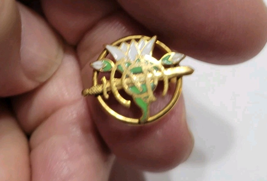 Rare Knights of Pythias Emblem Pin 