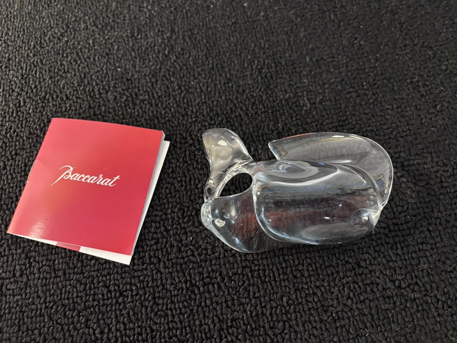 Clear Betta Fish Gm Baccarat Crystal