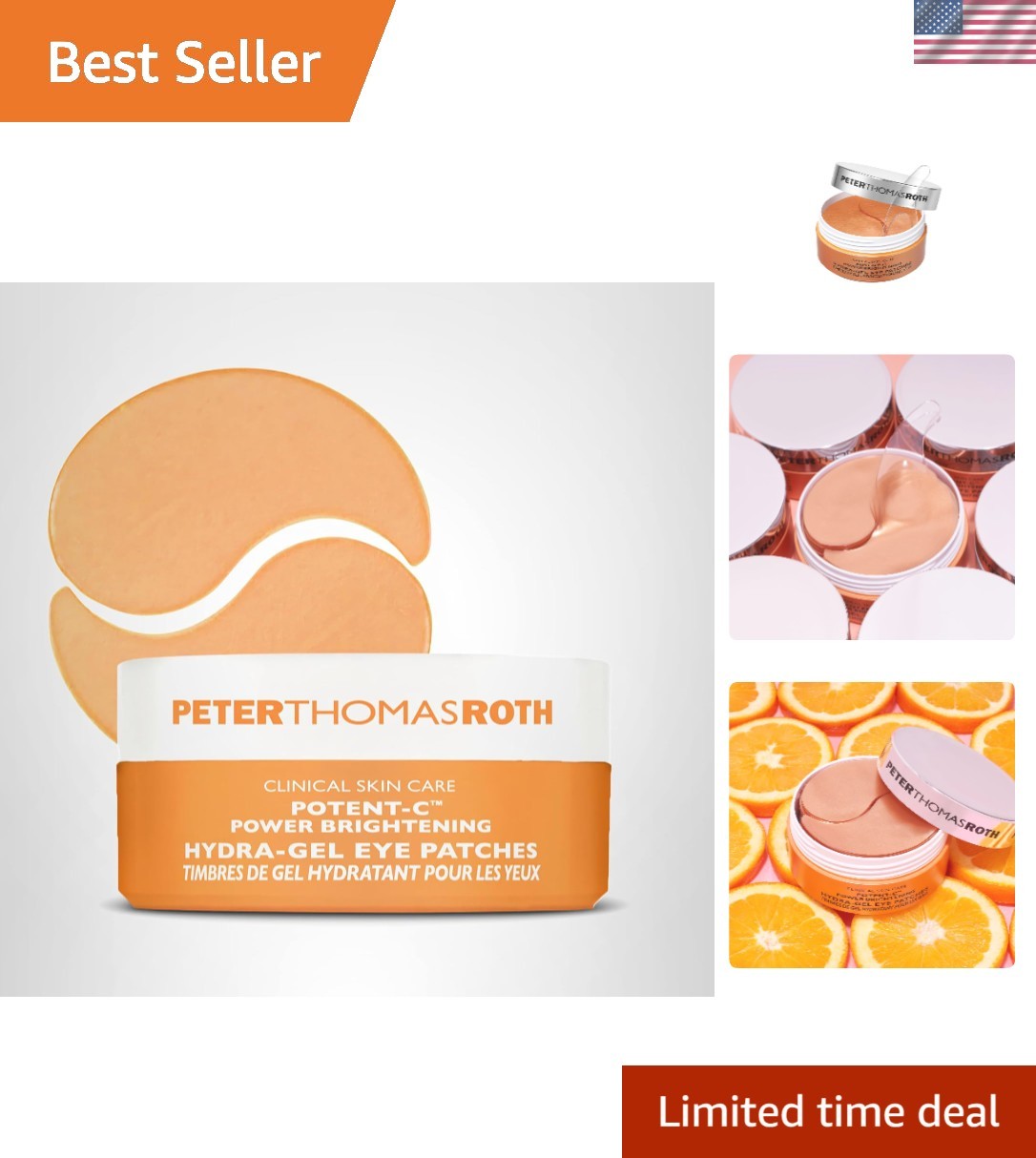 Potent-C Power Brightening Hydra-Gel Eye Patches