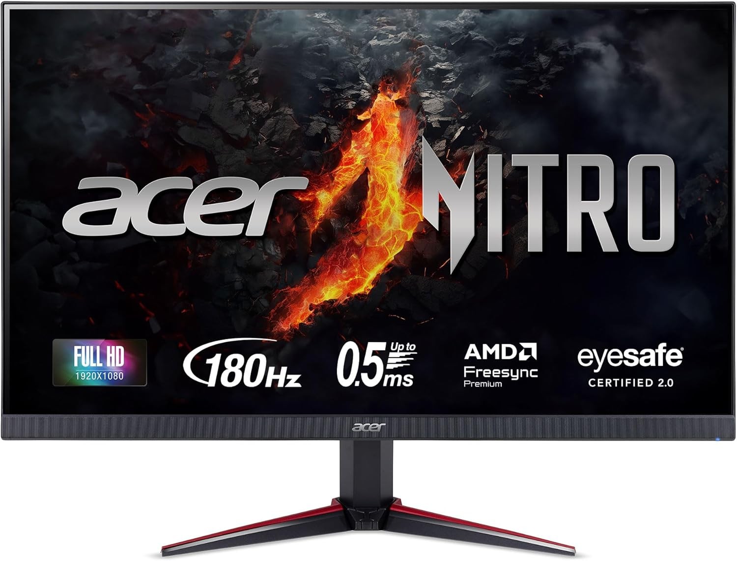 Acer Nitro VG240Y S3 24" Class Full HD Gaming LED Monitor 16:9 Black UMQV0AA301