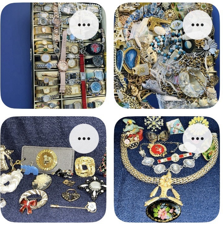 💶 12pc Assorted Jewelry Lot Surprise Watches Bangles Charms Necklaces No Junk💎