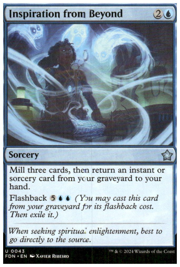 MTG Foundations Inspiration from Beyond #43