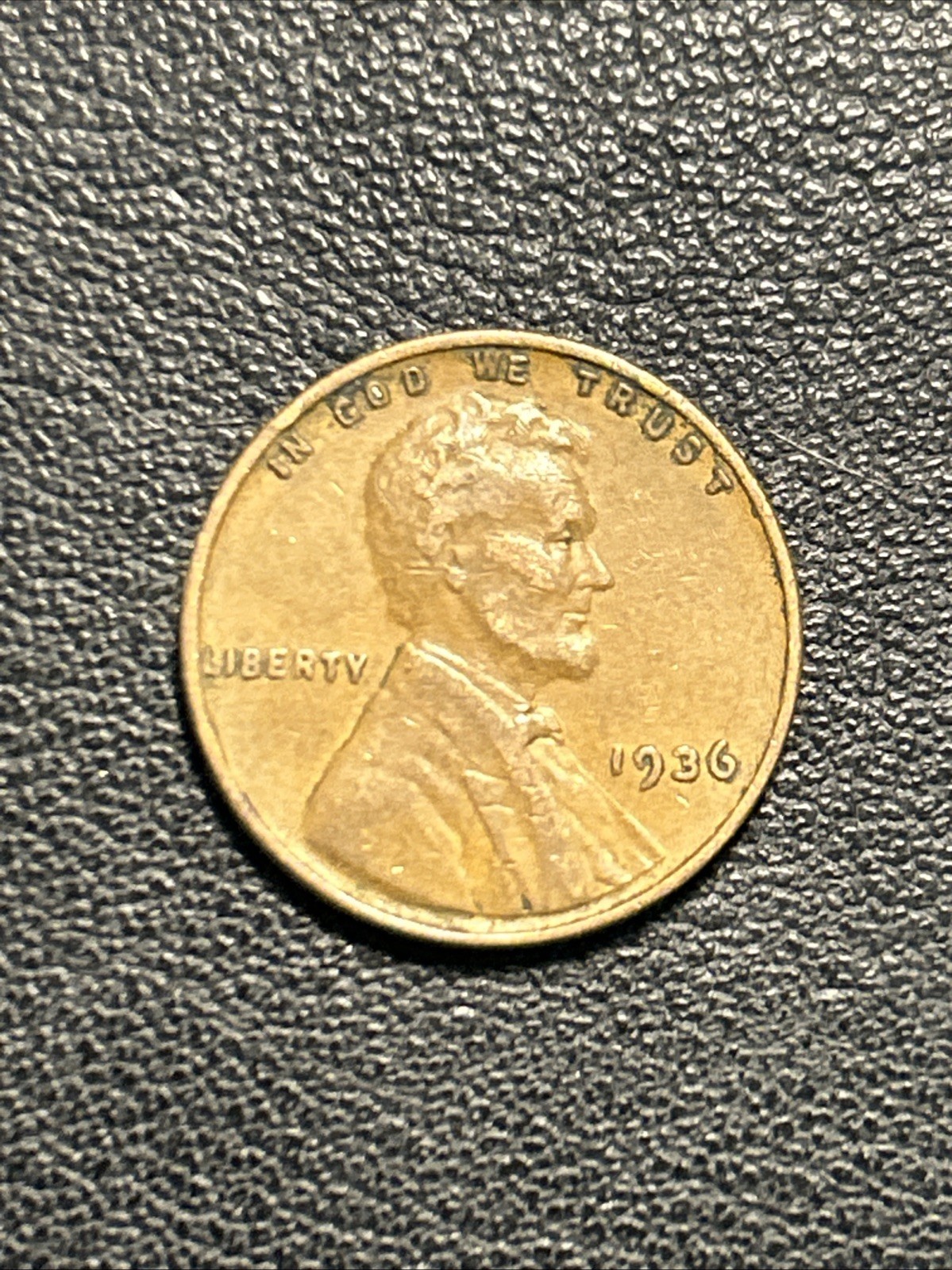 1936 P Lincoln Wheat Penny Cent No Mint Mark - Circulated Philadelphia Mint