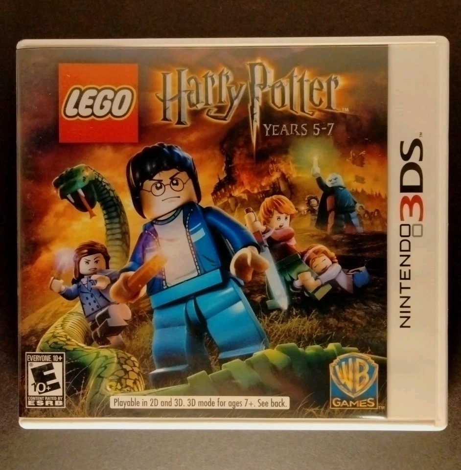Lego Harry Potter Years 5-7 Nintendo 3ds Authentic Case Box Artwork ONLY
