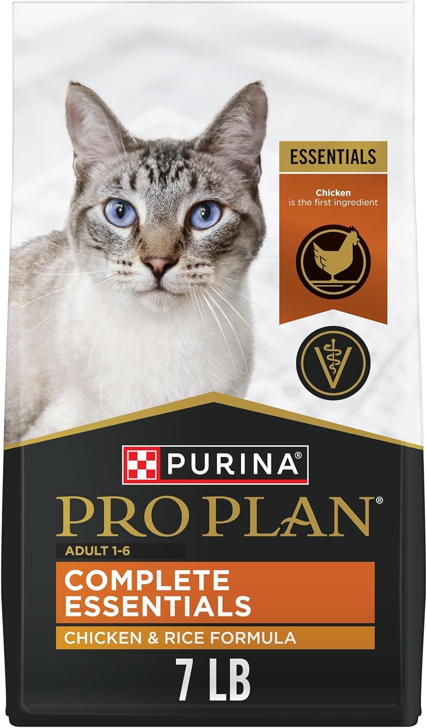 Purina Pro Plan High Protein Cat Food With Probiotics for Cats, Chicken and Rice
