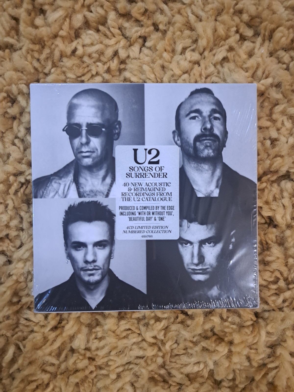 U2 – Songs Of Surrender 2023 Limited numbered 4x CD - New & sealed