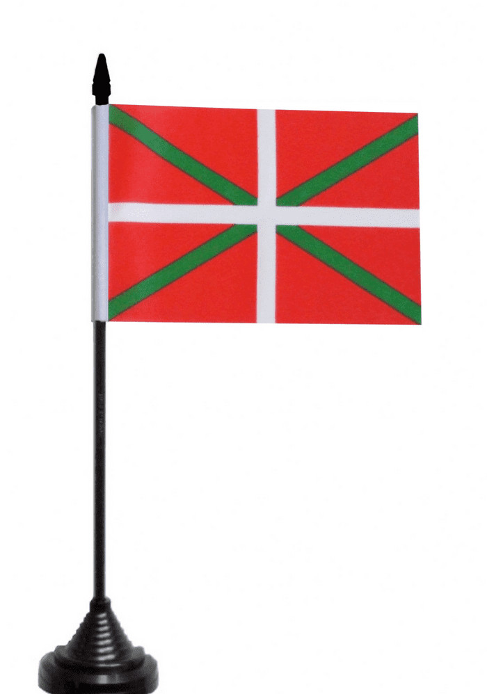 Spain Basque Table Flag - Polyester